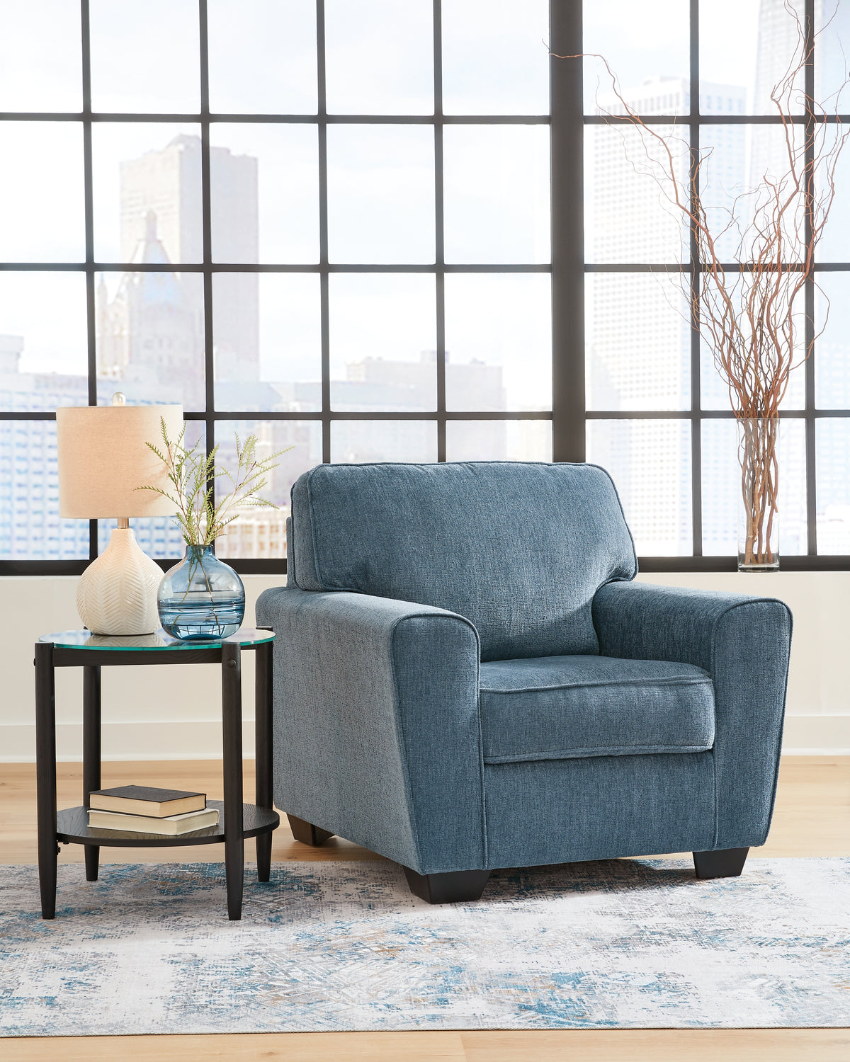 Tampa Furniture Outlet Lutz - Ashley Furniture - Cashton Living Room - Chair / Blue - 4060520