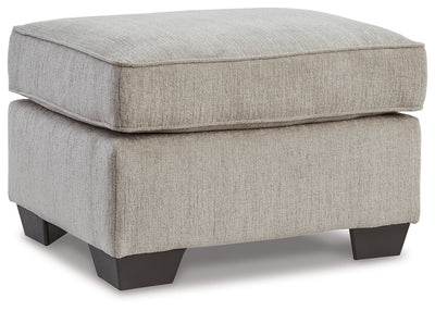Tampa Furniture Outlet Lutz - Ashley Furniture - Cashton Living Room - Ottoman / Ice - 4060614