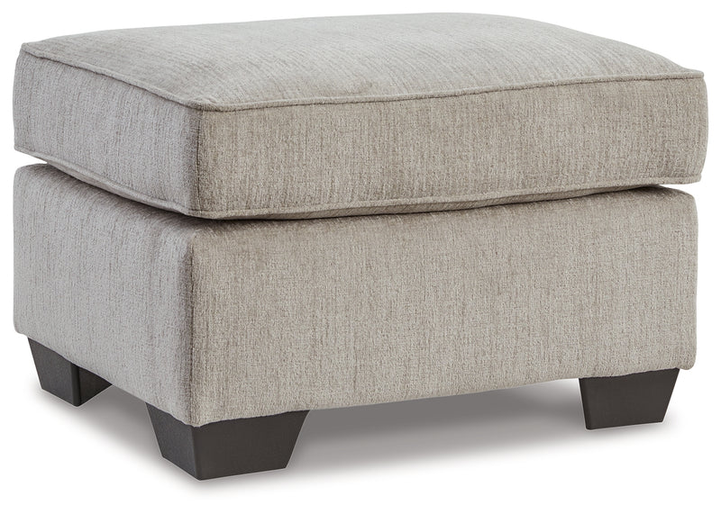 Tampa Furniture Outlet Lutz - Ashley Furniture - Cashton Living Room - Ottoman / Ice - 4060614