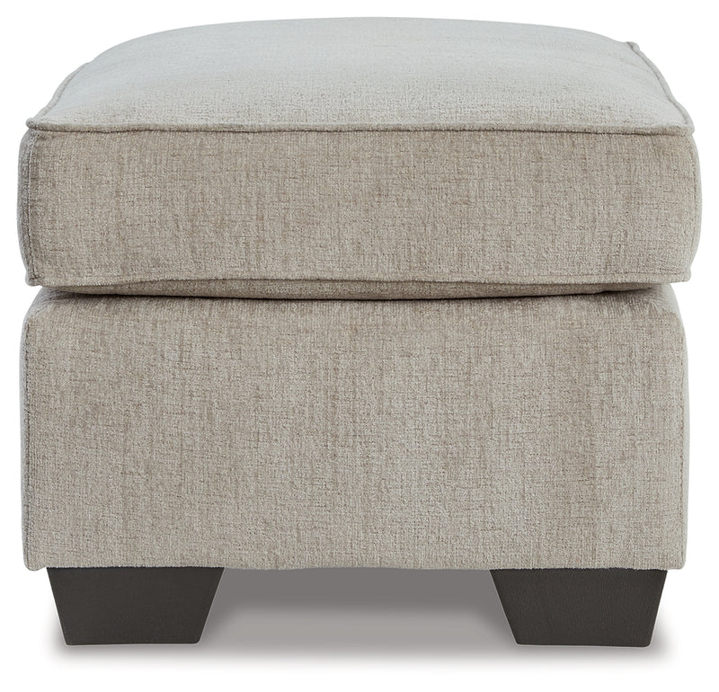 Tampa Furniture Outlet Lutz - Ashley Furniture - Cashton Living Room - Ottoman / Ice - 4060614