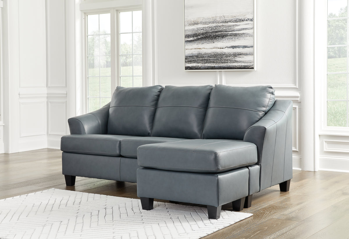 Tampa Furniture Outlet Lutz - Ashley Furniture - Genoa Living Room - Sofa Chaise / Steel - 4770518