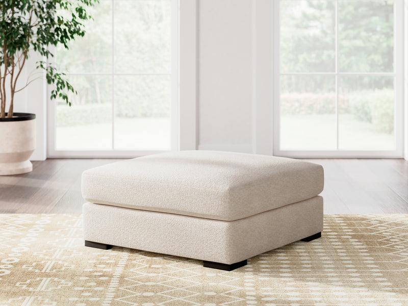 Tampa Furniture Outlet Lutz - Ashley Furniture - Donelson Creek Living Room - Oversized Accent Ottoman / Vanilla - 4800208