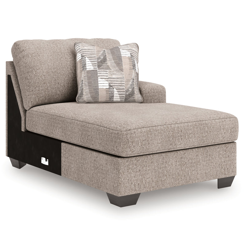 Tampa Furniture Outlet Lutz - Ashley Furniture - Newellen Sectionals - RAF 3-Piece Sectional with Double Chaise - 48404S7