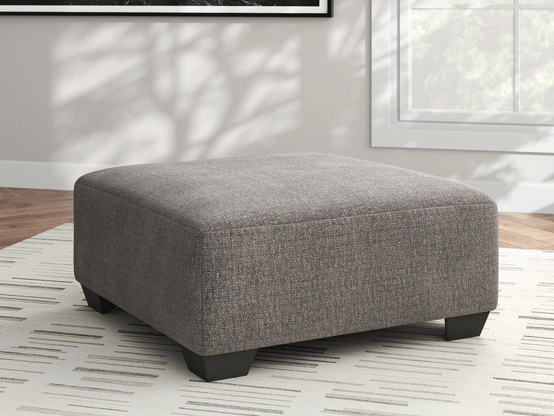 Tampa Furniture Outlet Lutz - Ashley Furniture - Newellen Living Room - Oversized Accent Ottoman / Greystone - 4840508