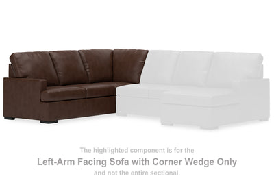 Tampa Furniture Outlet Lutz - Ashley Furniture - McDowlan Sectional - LAF Sofa w/Corner Wedge / Coffee - PC4850448