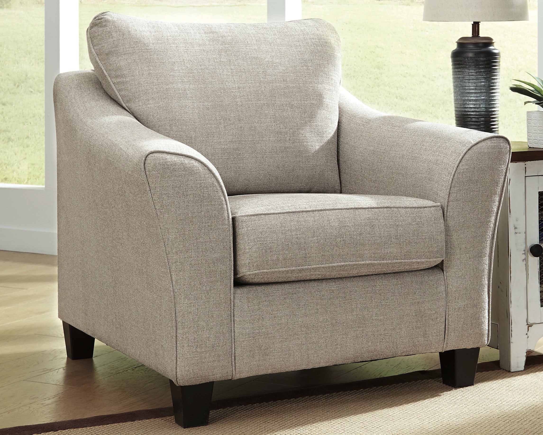 Tampa Furniture Outlet Lutz - Ashley Furniture - Abney Living Room - Chair / Driftwood - 4970120
