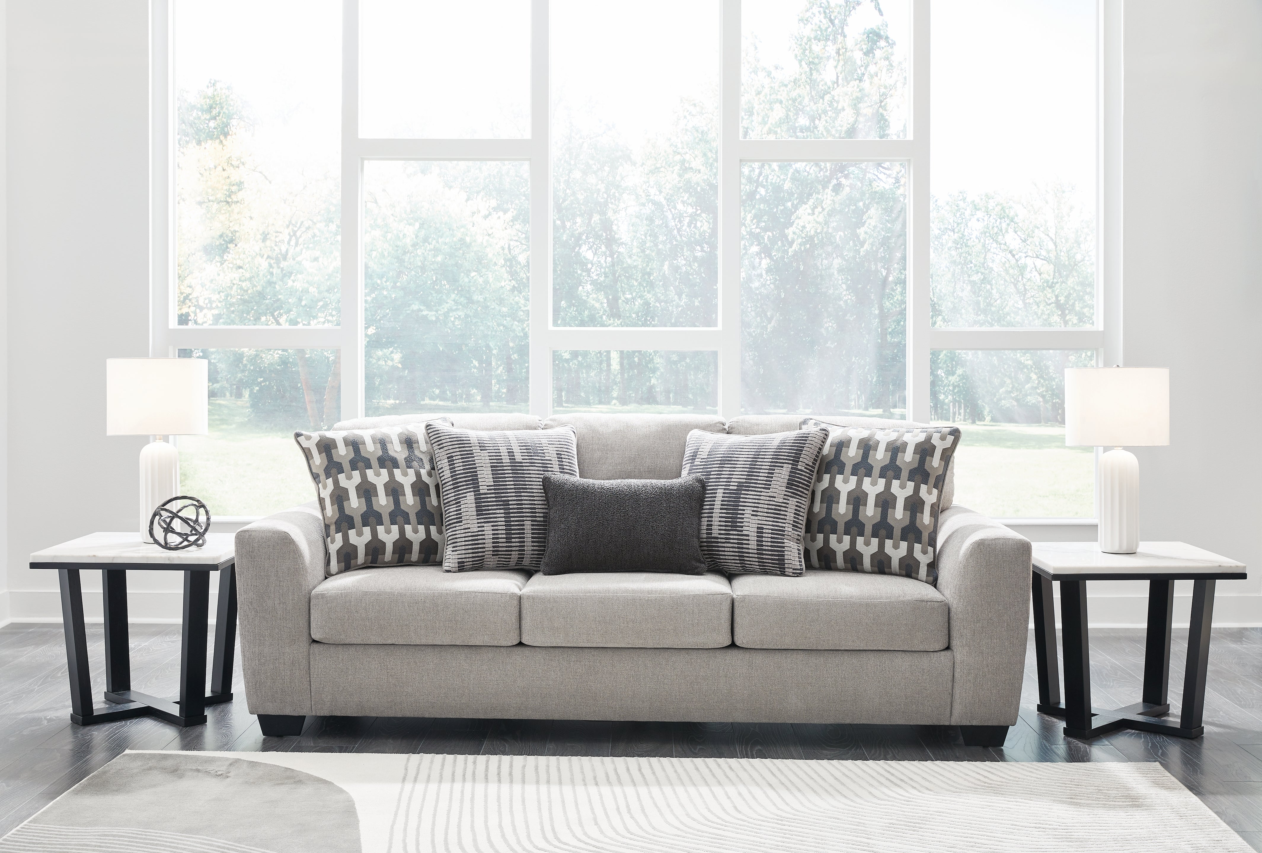 Tampa Furniture Outlet Lutz - Ashley Furniture - Avenal Park Living Room - Sofa / Flannel - 5080538