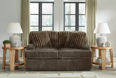 Tampa Furniture Outlet Lutz - Ashley Furniture - Aylesworth Living Room - Sofa / Chocolate - 5370238