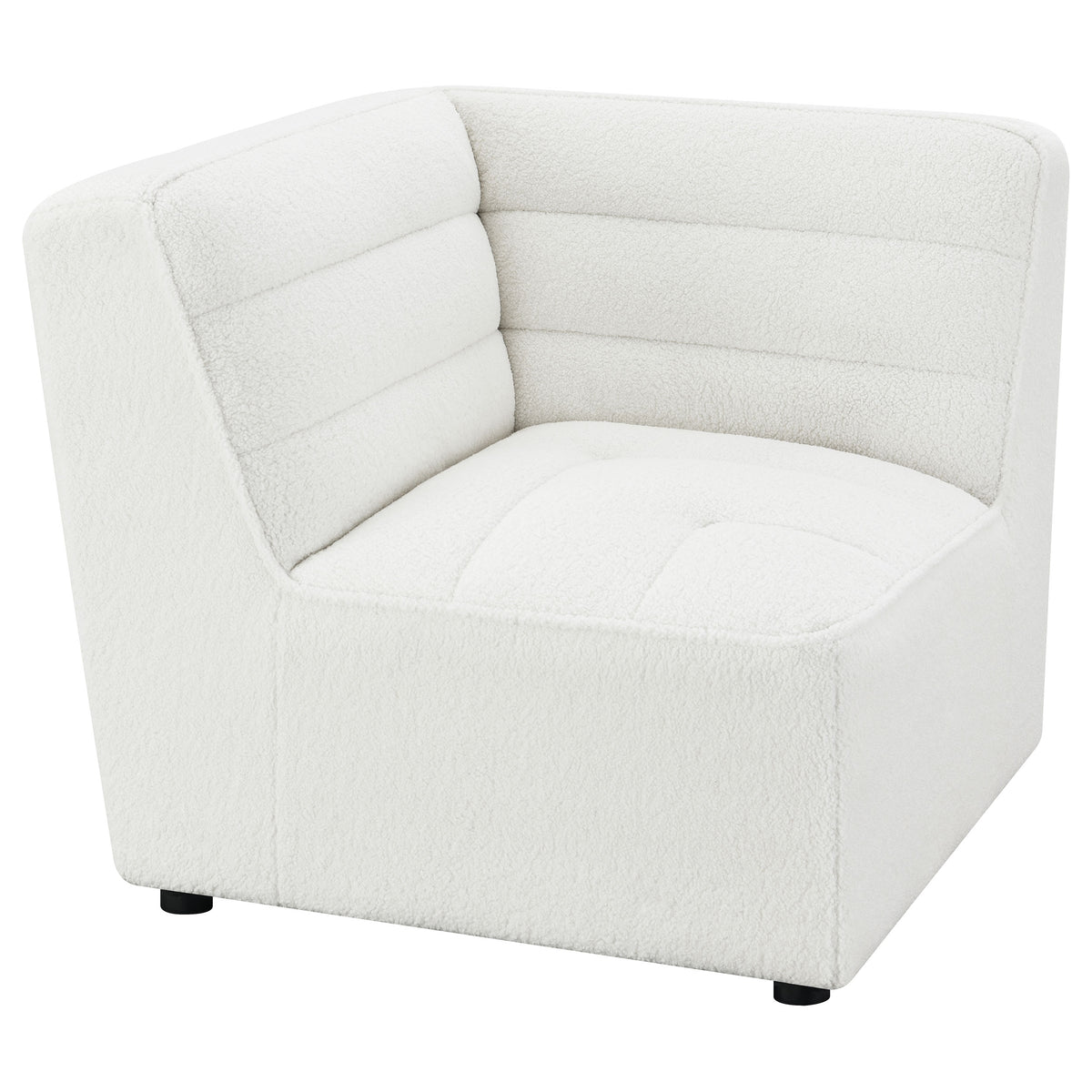 Tampa Furniture Outlet - Coaster - Sunny Upholstered Corner Chair Natural - 551622