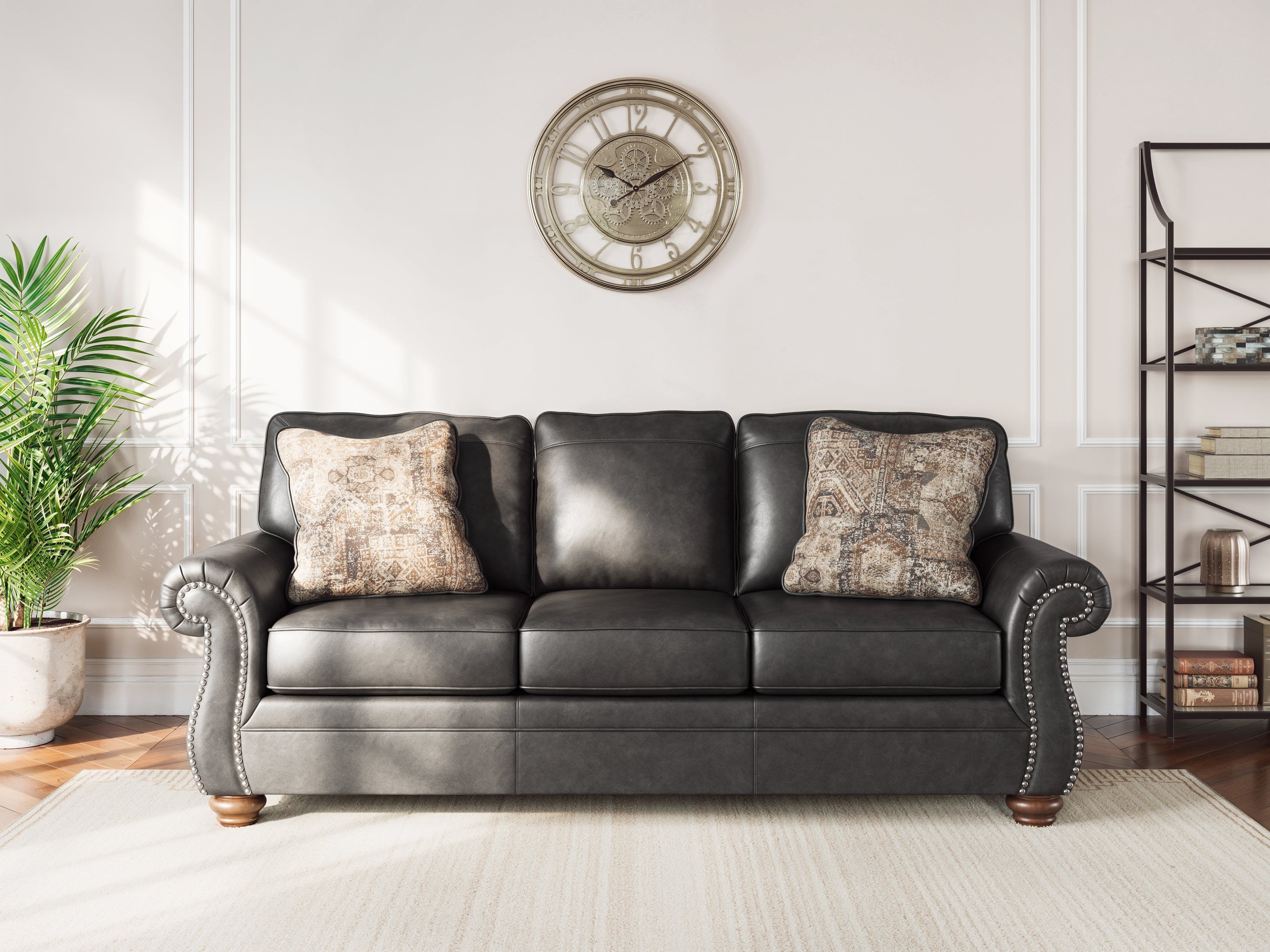 Tampa Furniture Outlet Lutz - Ashley Furniture - Chasemore Living Room - Sofa / Granite - PC5590338