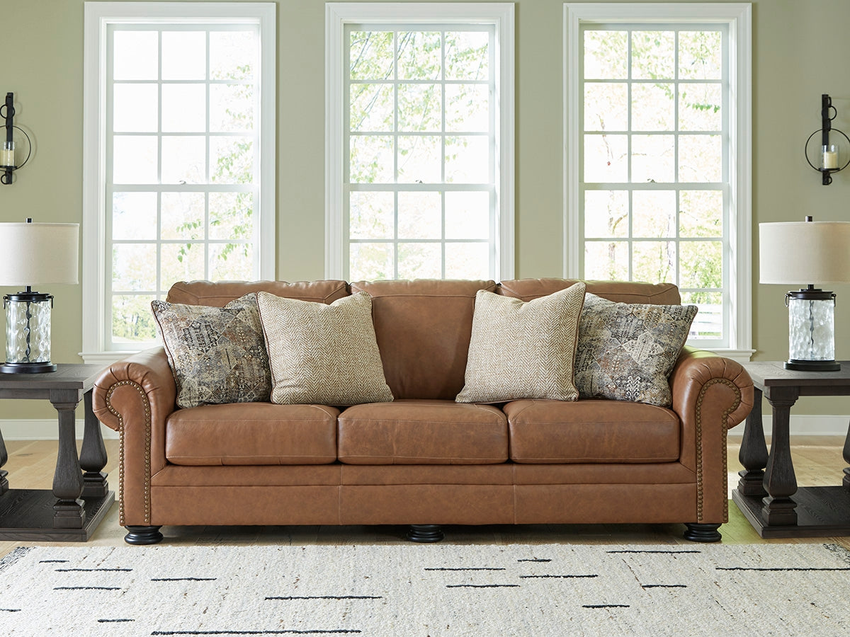Tampa Furniture Outlet Lutz - Ashley Furniture - Carianna Living Room - Sofa / Caramel - 5760438