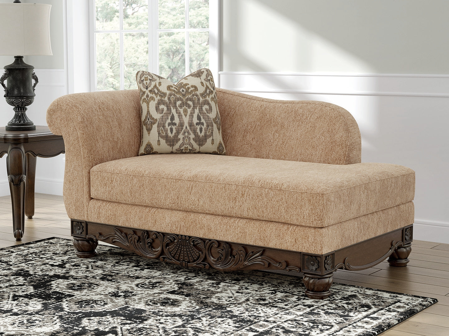 Tampa Furniture Outlet Lutz - Ashley Furniture - Chelsworth Living Room - RAF Corner Chaise / Golden - PC5790516