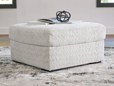 Tampa Furniture Outlet Lutz - Ashley Furniture - Cuddle Plush Living Room - Oversized Accent Ottoman / Arctic - PC5910608