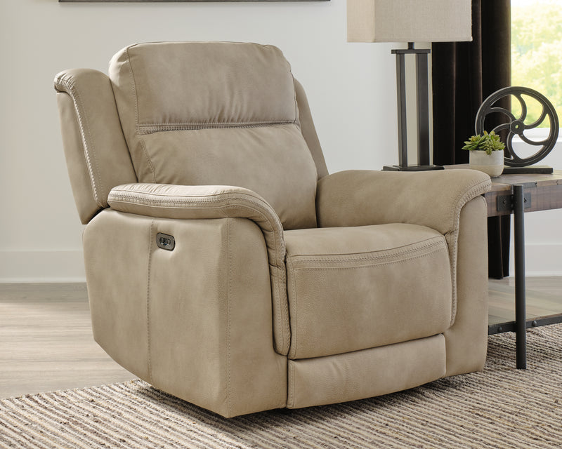 Tampa Furniture Outlet Lutz - Ashley Furniture - Next-Gen DuraPella Living Room - PWR Recliner/ADJ Headrest / Sand - 5930213