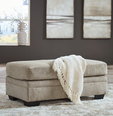 Tampa Furniture Outlet Lutz - Ashley Furniture - Stonemeade Living Room - Ottoman / Taupe - 5950414