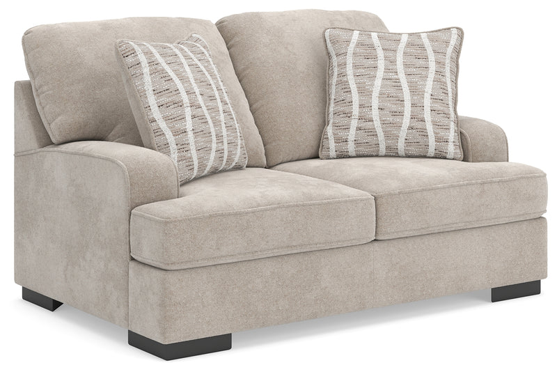 Tampa Furniture Outlet Lutz - Ashley Furniture - High Profile Living Room - Loveseat / Taupe - 5990235