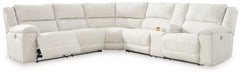 Tampa Furniture Outlet Lutz - Ashley Furniture - Keensburg Sectional - 3-Piece Power Reclining Sectional / Linen - 61807S2