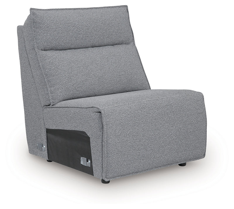 Tampa Furniture Outlet Lutz - Ashley Furniture - ModMax II Sectionals - Armless Chair / Salt and Pepper - 6590646