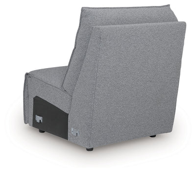 Tampa Furniture Outlet Lutz - Ashley Furniture - ModMax II Sectionals - Armless Chair / Salt and Pepper - 6590646