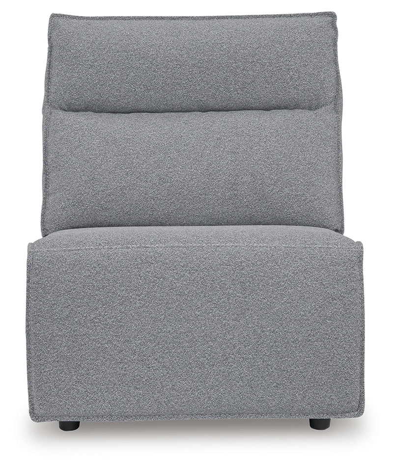 Tampa Furniture Outlet Lutz - Ashley Furniture - ModMax II Sectionals - Armless Chair / Salt and Pepper - 6590646