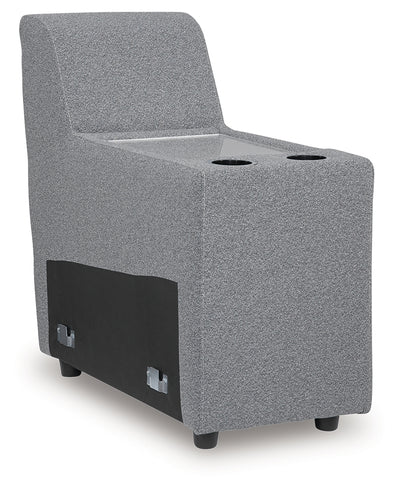 Tampa Furniture Outlet Lutz - Ashley Furniture - ModMax II Sectionals - Console / Salt and Pepper - 6590657
