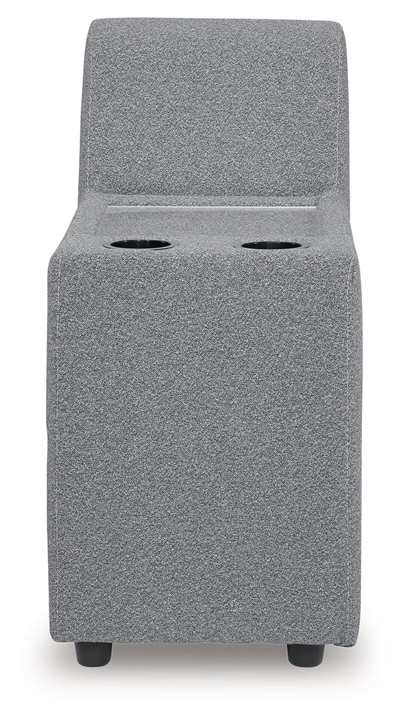 Tampa Furniture Outlet Lutz - Ashley Furniture - ModMax II Sectionals - Console / Salt and Pepper - 6590657