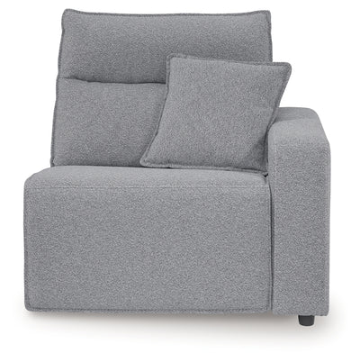 Tampa Furniture Outlet Lutz - Ashley Furniture - ModMax II Sectionals - RAF Zero Wall Power Recliner / Salt and Pepper - 6590662