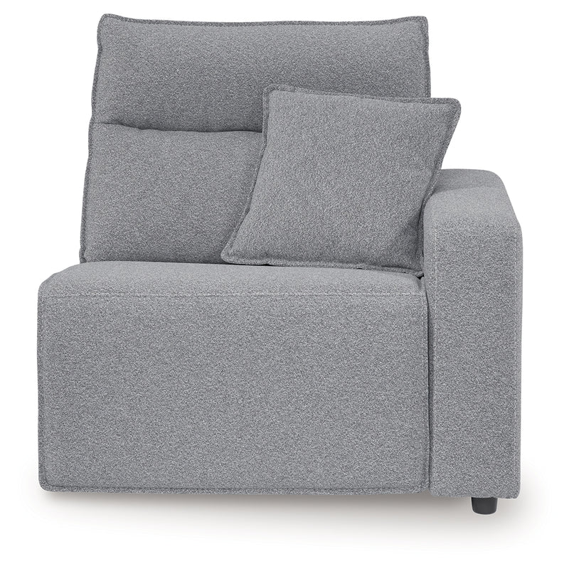 Tampa Furniture Outlet Lutz - Ashley Furniture - ModMax II Sectionals - RAF Zero Wall Power Recliner / Salt and Pepper - 6590662