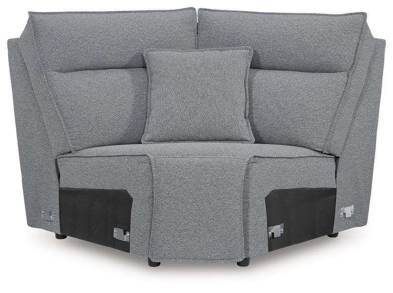 Tampa Furniture Outlet Lutz - Ashley Furniture - ModMax II Sectionals - Wedge / Salt and Pepper - 6590677