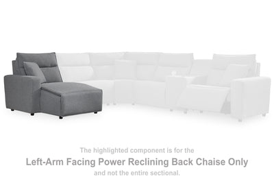 Tampa Furniture Outlet Lutz - Ashley Furniture - ModMax II Sectionals - LAF Press Back Power Chaise - 6590679