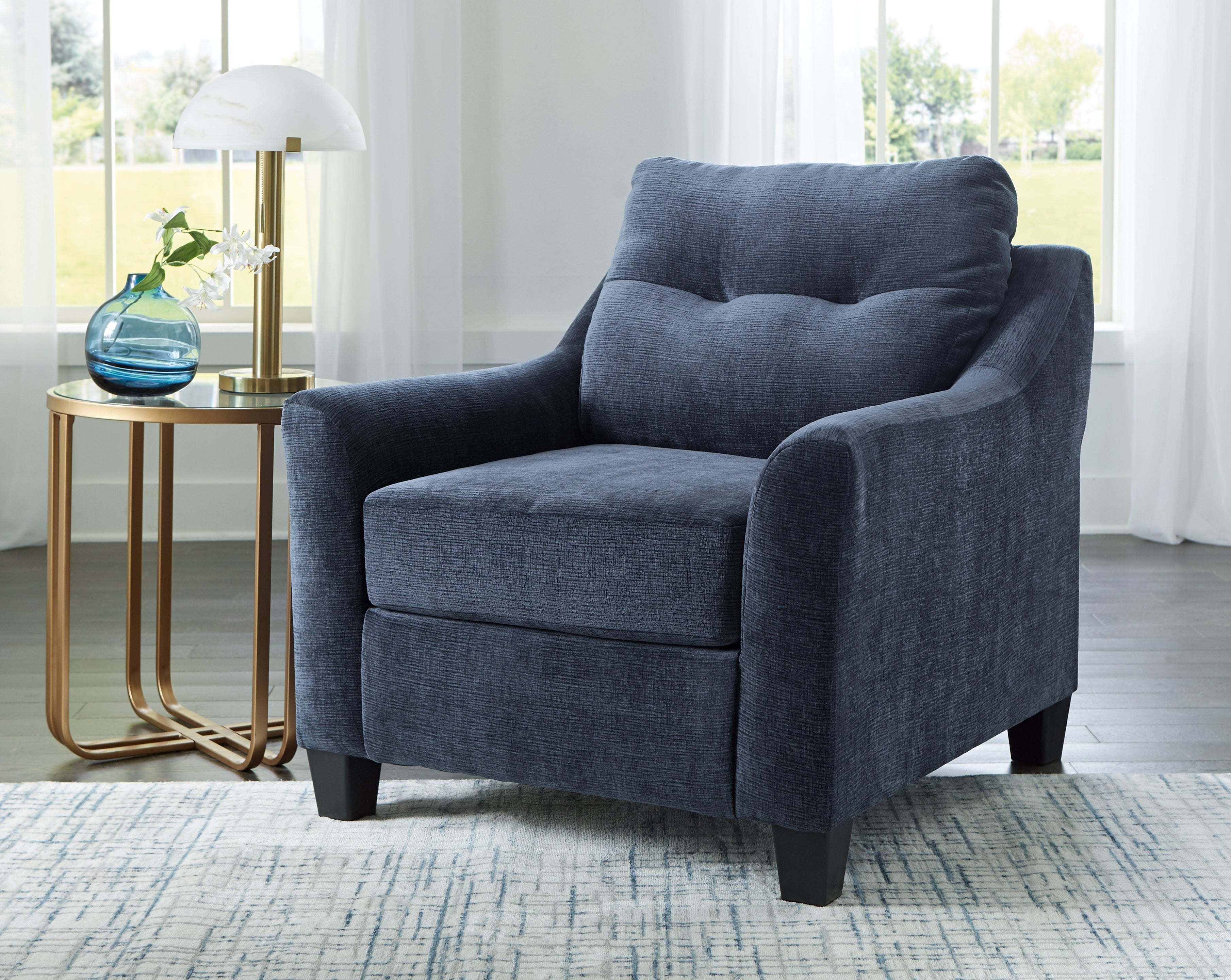 Tampa Furniture Outlet Lutz - Ashley Furniture - Amity Bay Living Room - Chair / Ink - 6720620