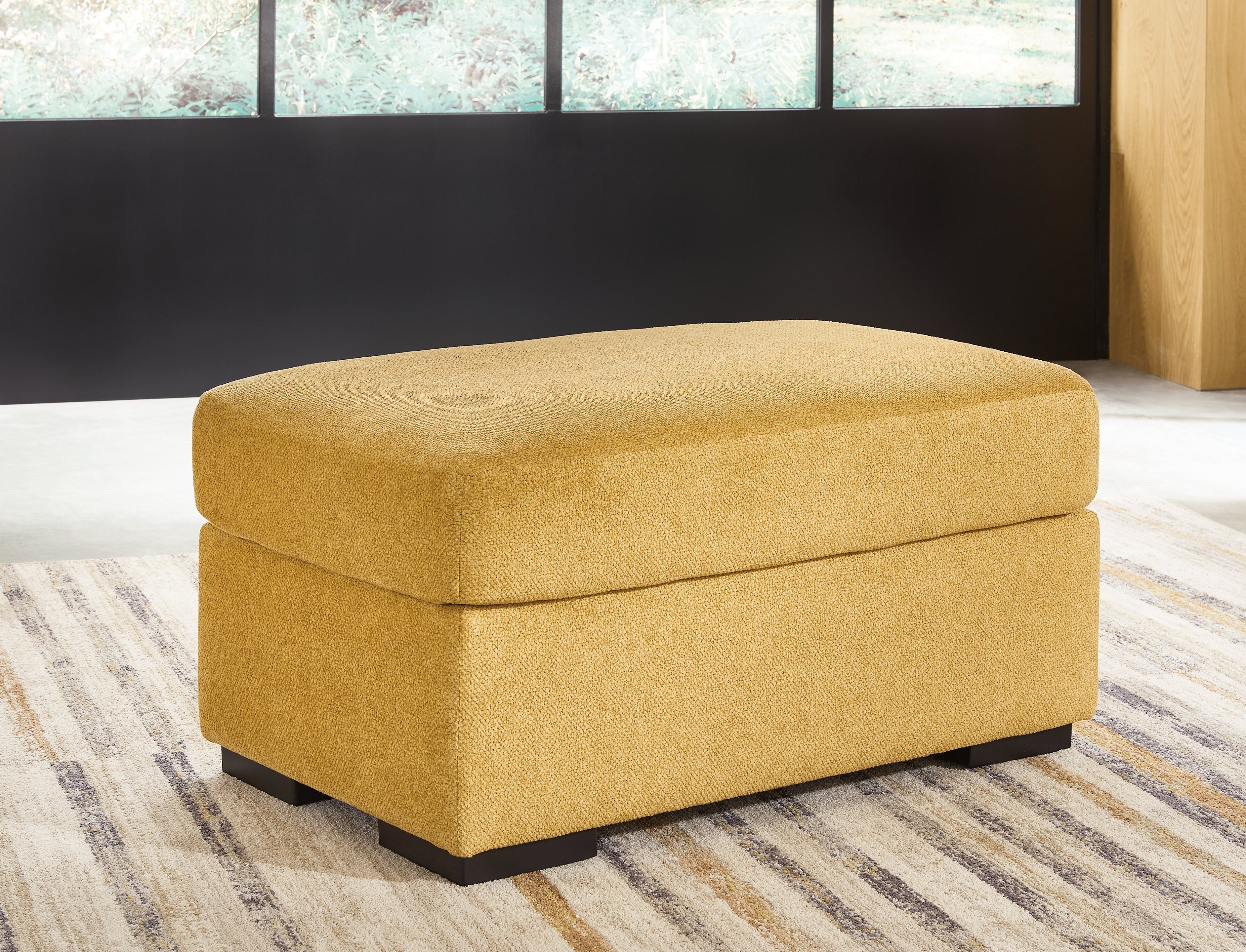 Tampa Furniture Outlet Lutz - Ashley Furniture - Keerwick Living Room - Ottoman / Sunflower - 6750614