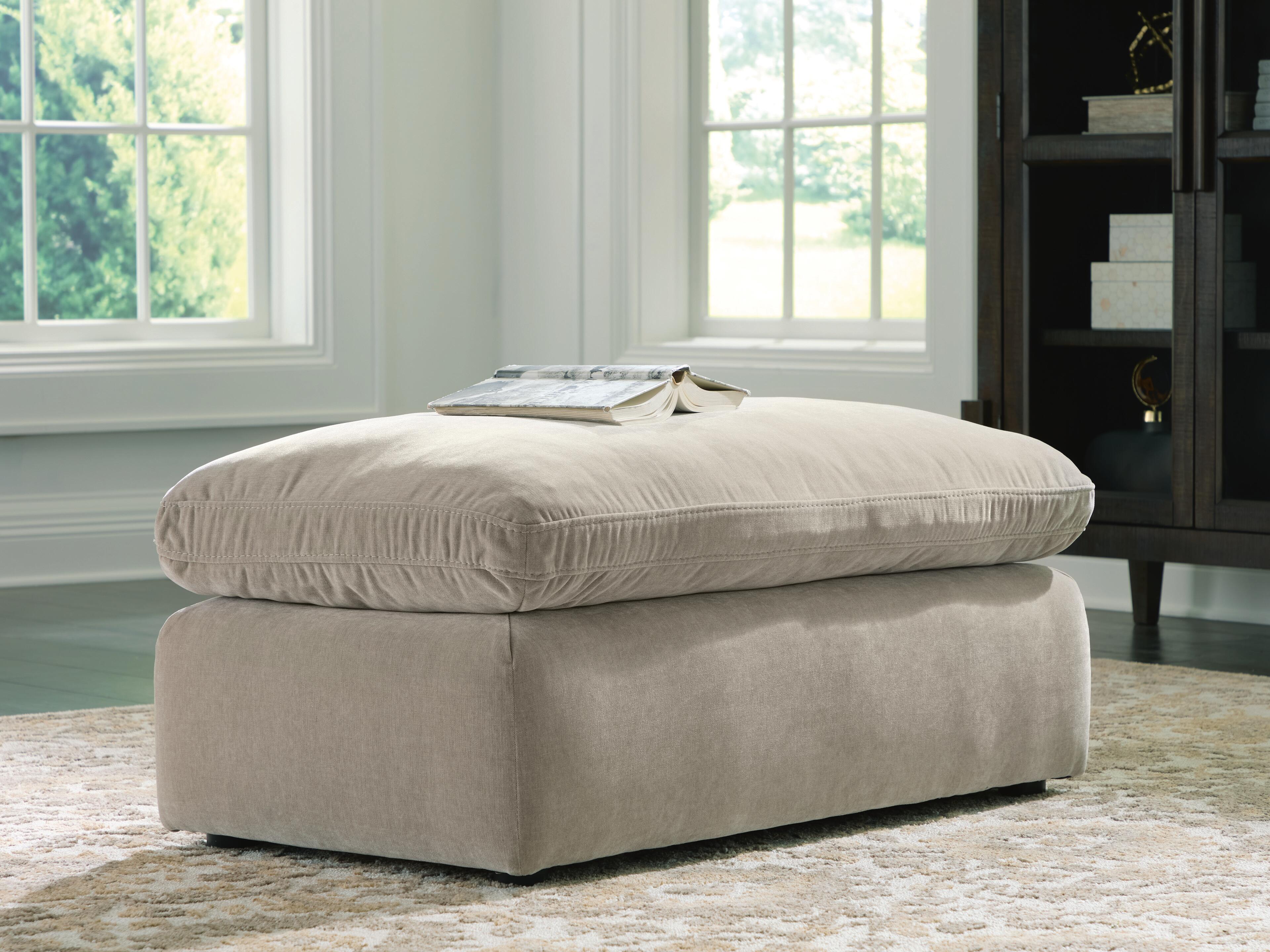 Tampa Furniture Outlet Lutz - Ashley Furniture - Maxton Heights Living Room - Ottoman / Pebble - 6780814