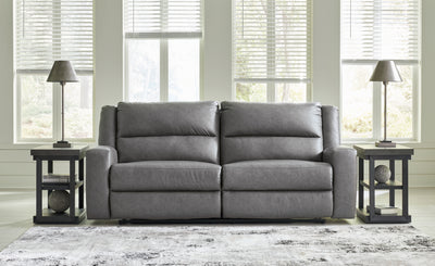 Tampa Furniture Outlet Lutz - Ashley Furniture - Brixworth Living Room - 2 Seat Reclining Sofa / Slate - 6910681
