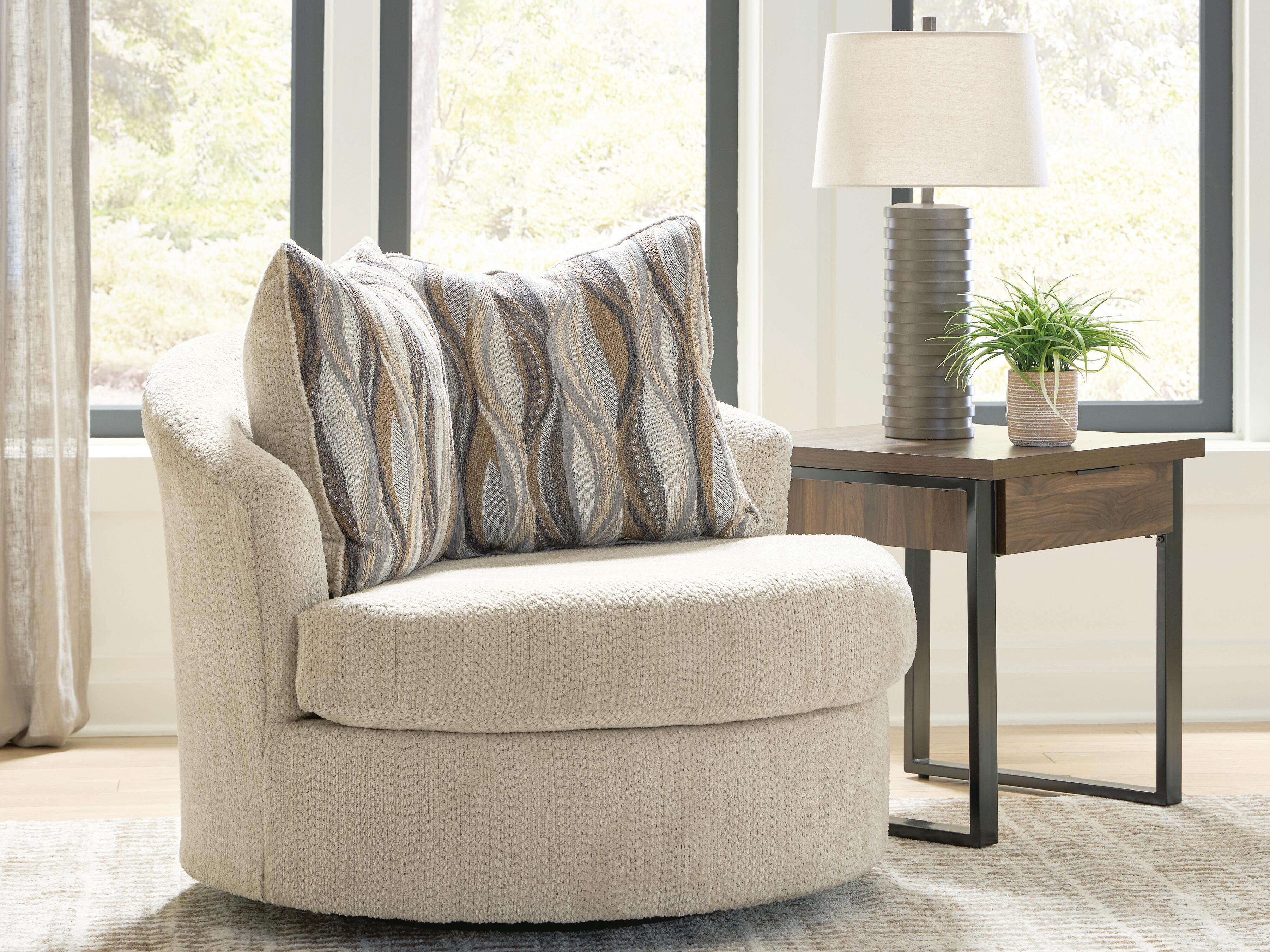 Tampa Furniture Outlet Lutz - Ashley Furniture - Lofwood Living Room - Swivel Accent Chair - PC6960544