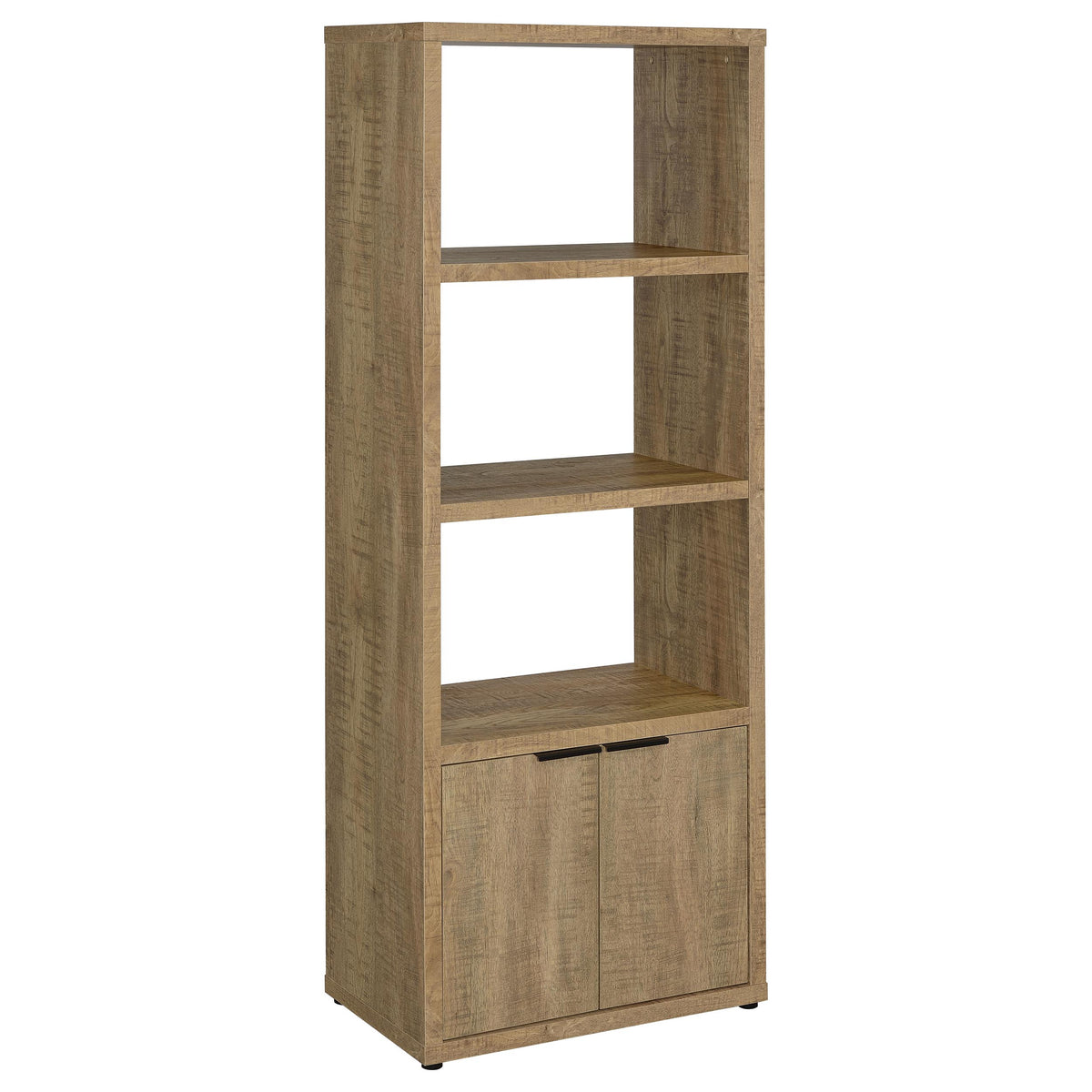 Tampa Furniture Outlet - Coaster - Tabby 3-shelf Engineered Wood Media Tower Mango - 701703