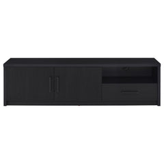 Murray 70-inch 2-door TV Stand Media Console Black