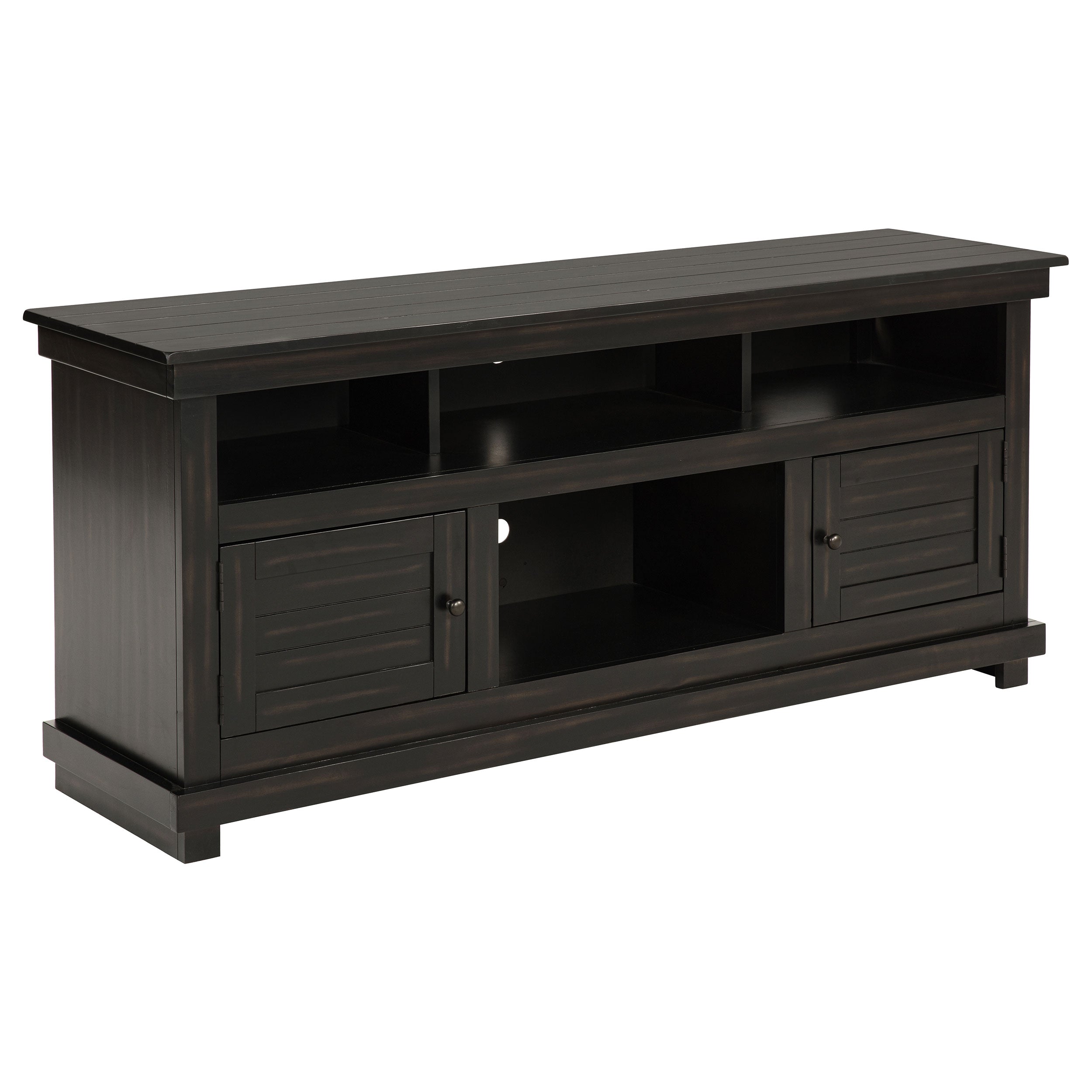 Tampa Furniture Outlet - Coaster - Payne 60-inch TV Stand Media Console Distressed Java - 710062