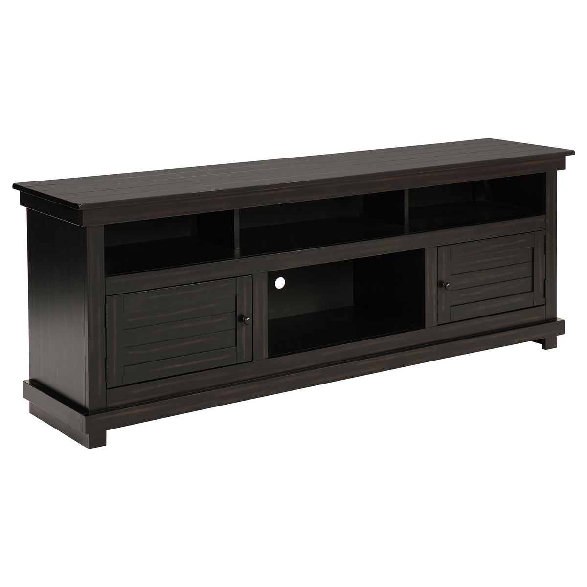 Tampa Furniture Outlet - Coaster - Payne 70-inch TV Stand Media Console Java - 710063