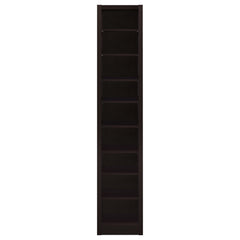 Eliam 71-inch 8-shelf Bookcase Cappuccino
