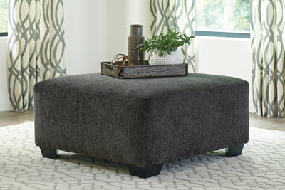 Tampa Furniture Outlet Lutz - Ashley Furniture - Ballinasloe Living Room - Oversized Accent Ottoman / Smoke - 8070308