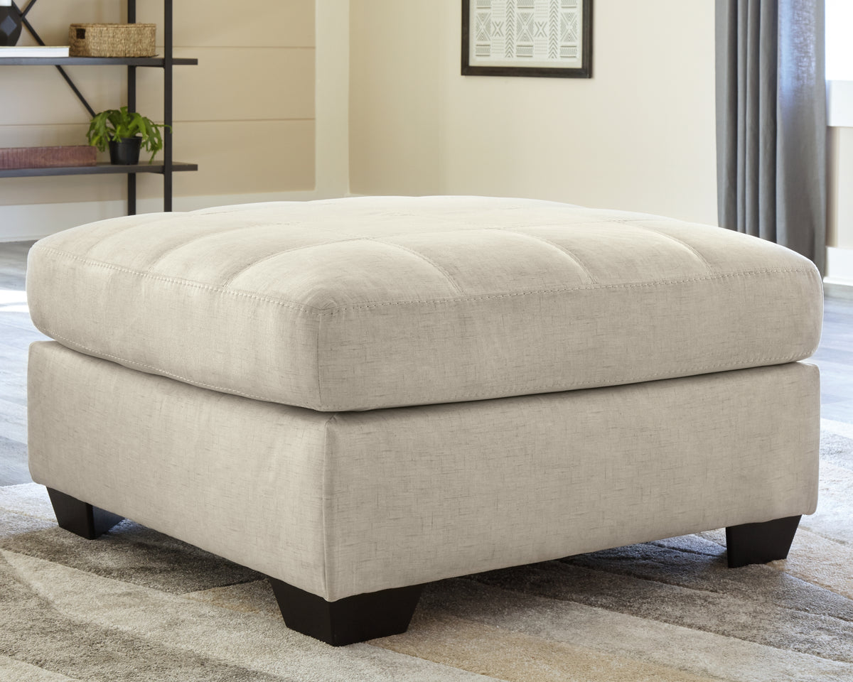 Tampa Furniture Outlet Lutz - Ashley Furniture - Falkirk Living Room - Oversized Accent Ottoman / Parchment - 8080608