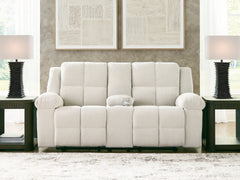 Tampa Furniture Outlet Lutz - Ashley Furniture - Orlen Living Room - DBL Rec Loveseat w/Console - 8160294