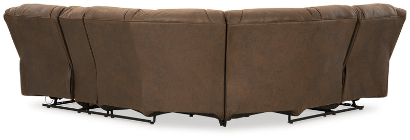 Tampa Furniture Outlet Lutz - Ashley Furniture - Trail Boys Sectionals - 2-Piece Reclining Sectional - 82703S1