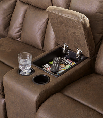 Tampa Furniture Outlet Lutz - Ashley Furniture - Trail Boys Sectionals - 2-Piece Reclining Sectional - 82703S1