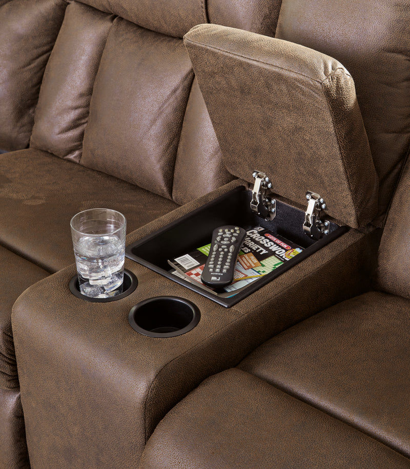 Tampa Furniture Outlet Lutz - Ashley Furniture - Trail Boys Sectionals - 2-Piece Reclining Sectional - 82703S1
