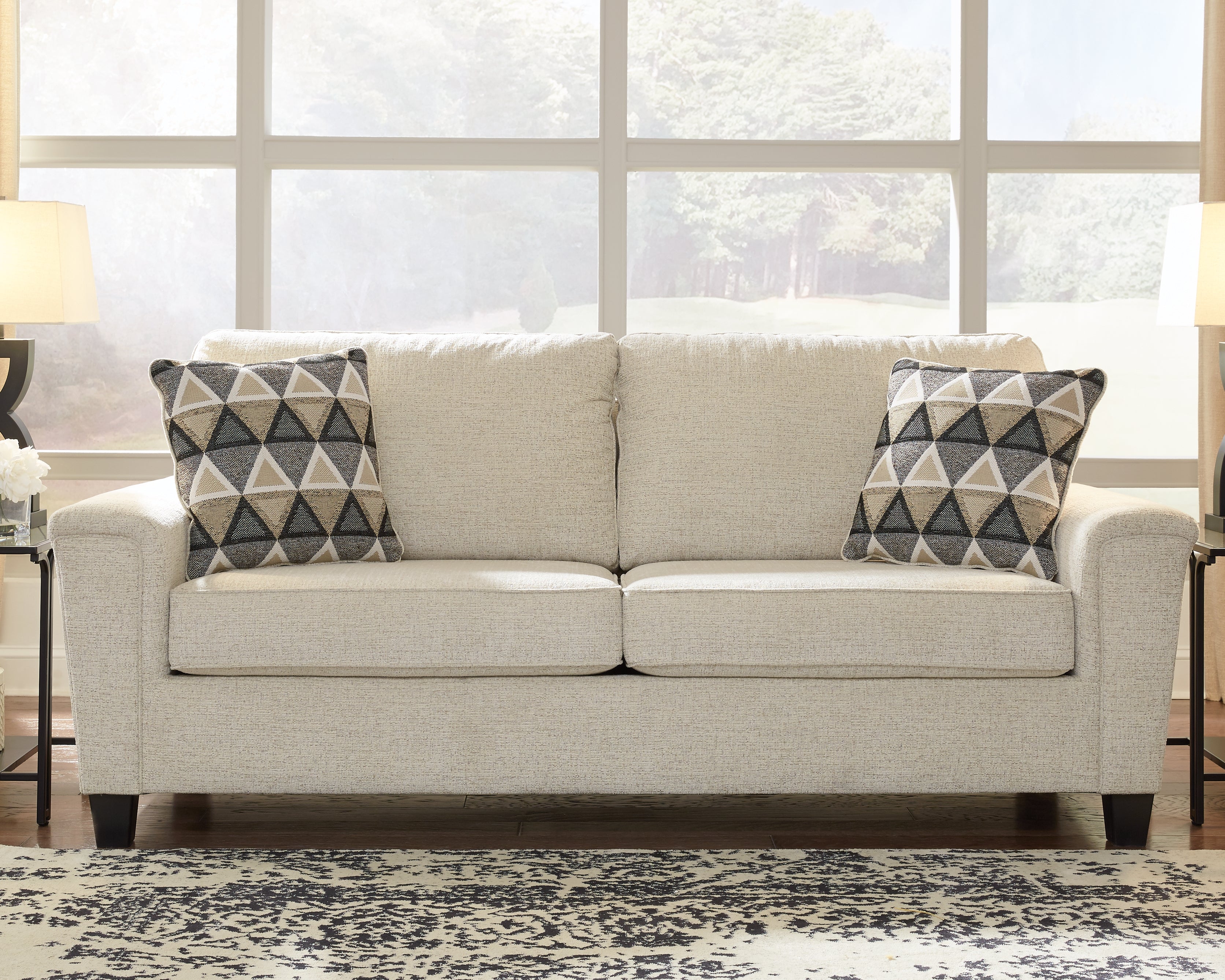 Tampa Furniture Outlet Lutz - Ashley Furniture - Abinger Living Room - Sofa / Natural - 8390438