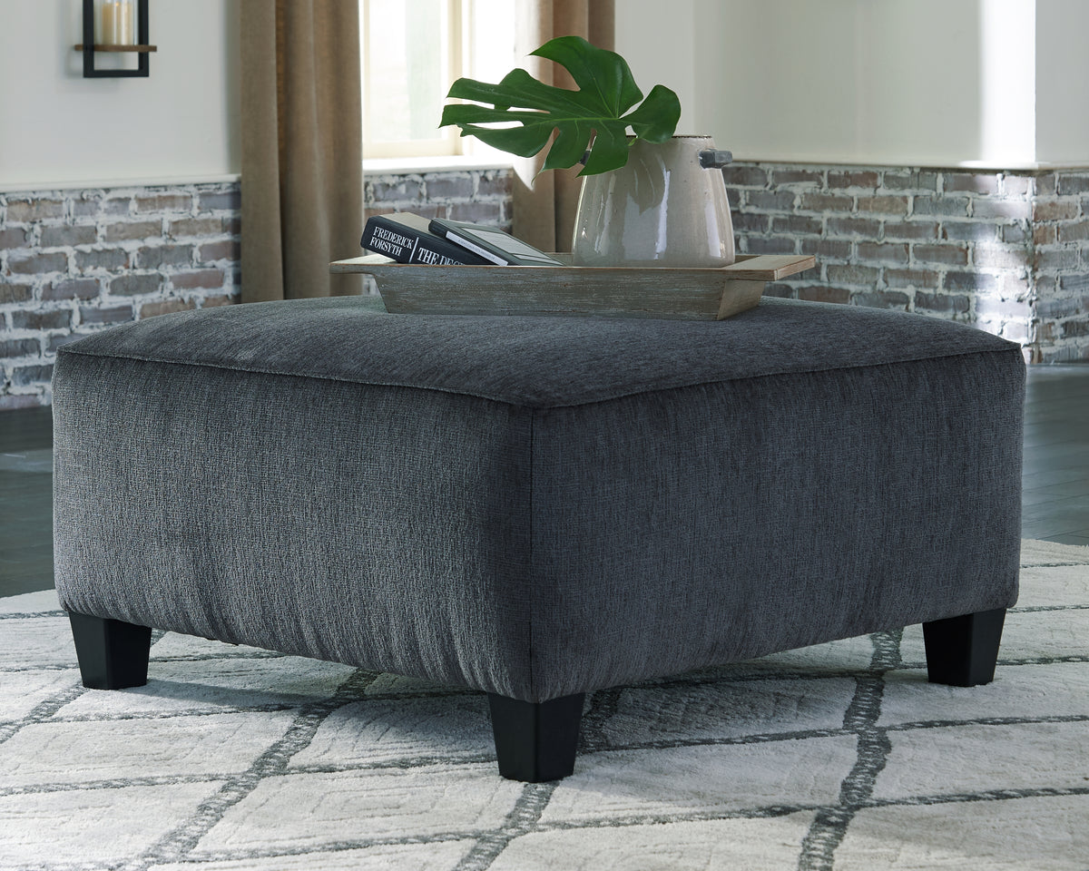 Tampa Furniture Outlet Lutz - Ashley Furniture - Abinger Living Room - Oversized Accent Ottoman / Smoke - 8390508