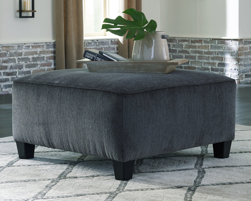Tampa Furniture Outlet Lutz - Ashley Furniture - Abinger Living Room - Oversized Accent Ottoman / Smoke - 8390508
