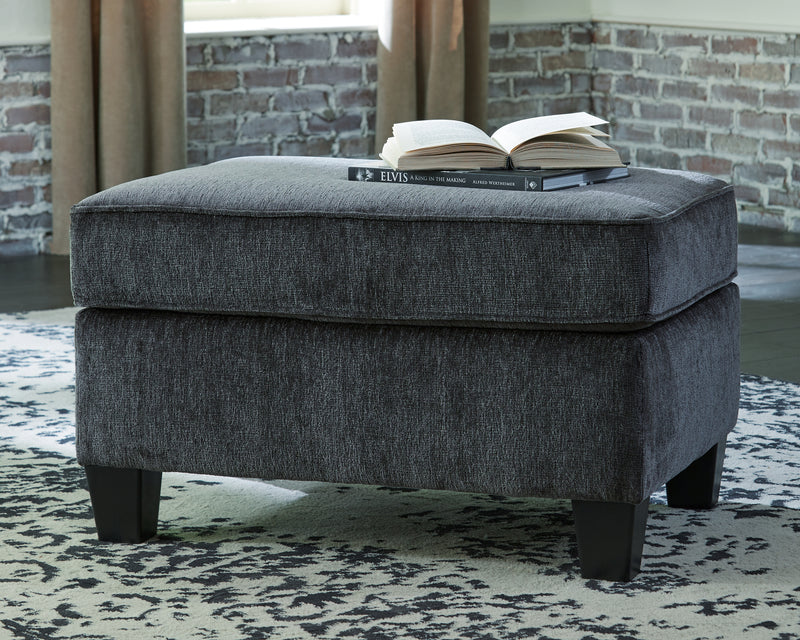 Tampa Furniture Outlet Lutz - Ashley Furniture - Abinger Living Room - Ottoman / Smoke - 8390514
